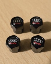 4pc Black Red Anodised Audi