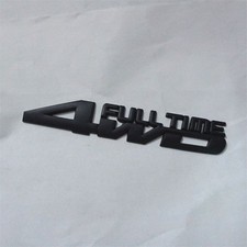 1x Matte Black 4WD FULL TIME