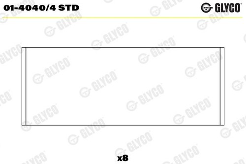 Connecting rod bearing - rod,