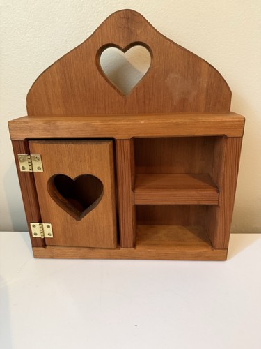 Vintage heart wooden - vintage,