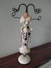 Vintage Lady Mannequin Jewellery Stand with Display  Necklace, and Beads Widdop