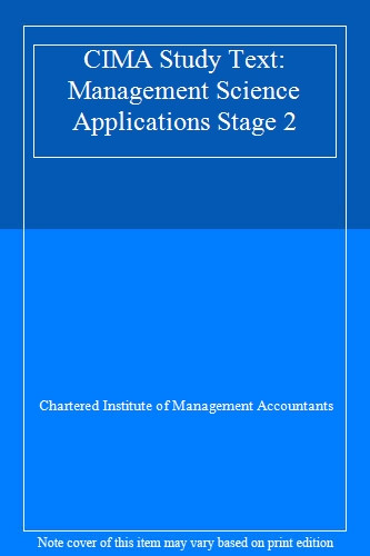 Cima study text - text:, management