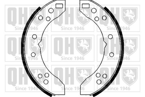 Quinton hazell brake shoe kit - hazell,