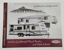 RV Brochure 2004 Adirondack by Thor Travel Trailer Fifth Wheel Campers