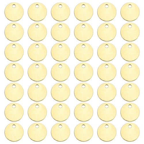 58pcs 10mm blank round - round, solid