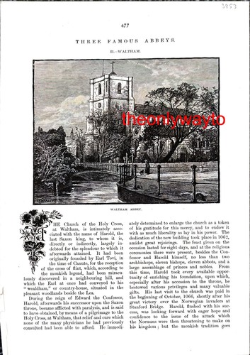 Waltham abbey essex book - waltham,