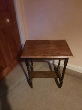 Antique Oak Wooden Barley