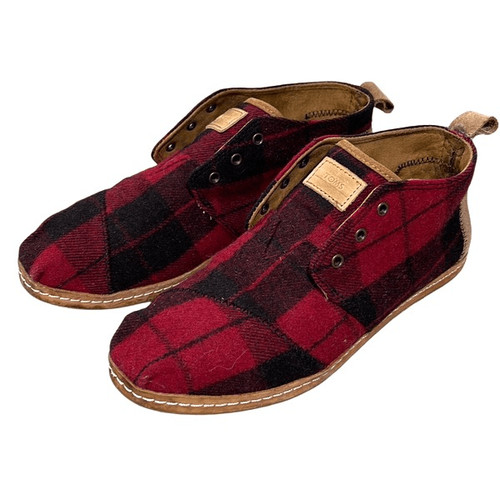 Toms womens plaid felt - toms,