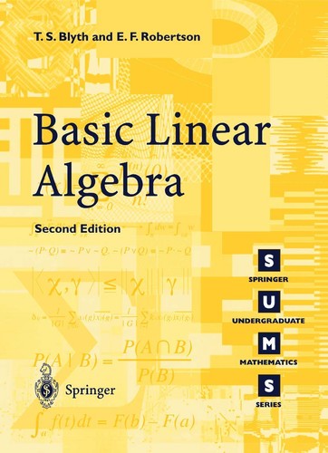 Basic linear algebra 2nd - basic, algebra: