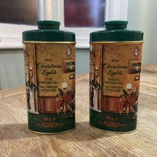 Vintage Avon CHRISTMAS LIGHTS Elegance 100g Perfumed Talc Talcum Powder Rare NEW