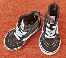 Toddler Baby Black Vans Trainers Size UK 5 Never Worn