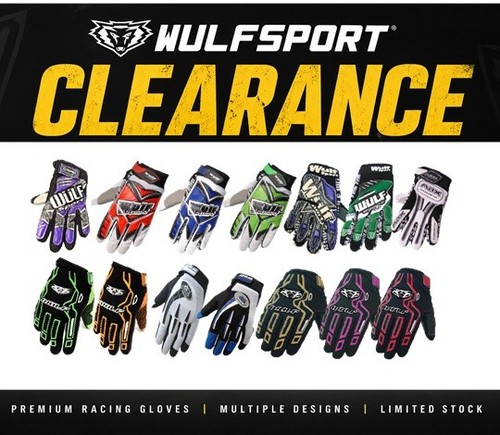 Motorbike motocross gloves - motorbike,