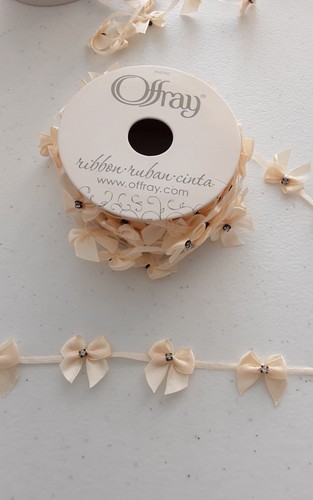 120 satin bows with diamonte - bows,