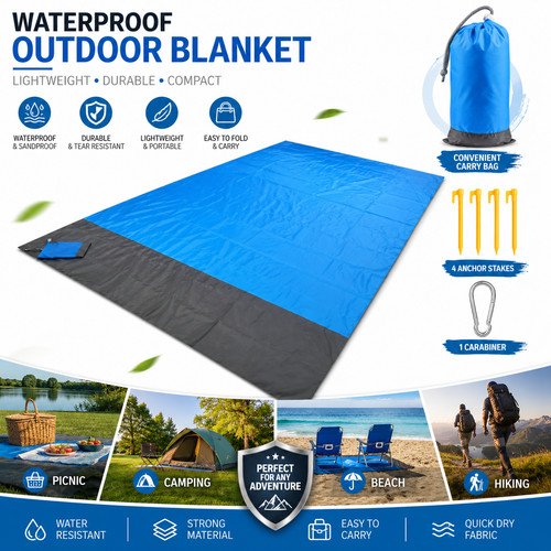 Beach blanket 200 140cm - blanket,