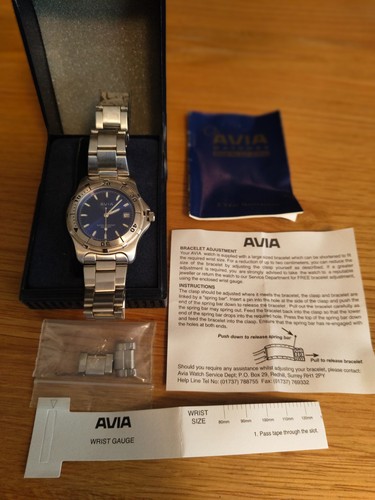 Avia 100302 gents - watch, boxed