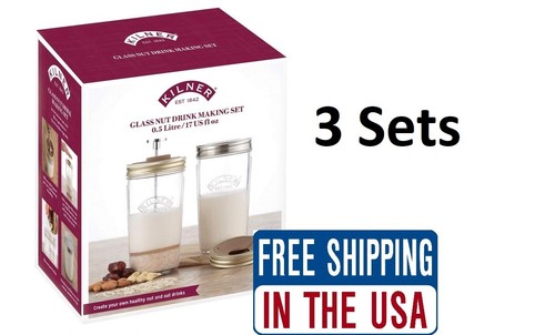 New kilner nut oats glass - kilner,