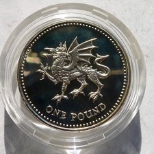 2000 One Pound £1 Welsh