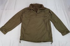 BRITISH ARMY MILITARY JACKET SIZE M MENS KHAKI GREEN SMOCK LIGHT PCS HOODED COAT