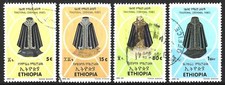 ETHIOPIA 1992 CEREMONIAL ROBES SET USED