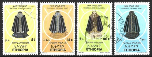 Ethiopia 1992 ceremonial robes - ceremonial,