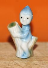 Wade Leprechaun pixie on tree stump Wade Ulster unboxed