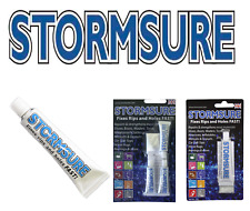 STORMSURE CLEAR FLEXIBLE REPAIR ADHESIVE GLUE TENT WADERS RIPS HOLES BOOTS SHOE