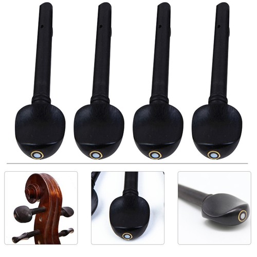 4pcs reusable ebony violin - ebony,