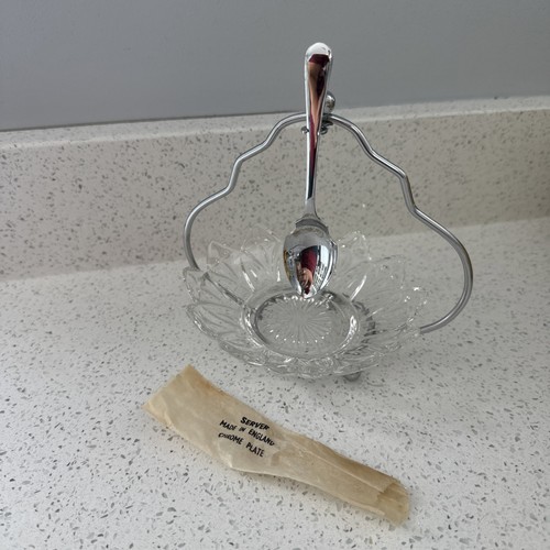 Vintage jelly dish - jelly, stand