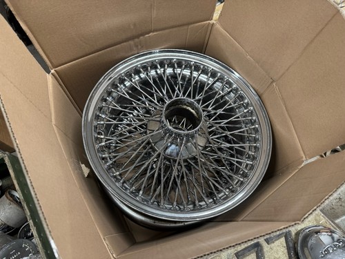 Jaguar type v12 wire wheels - v12,