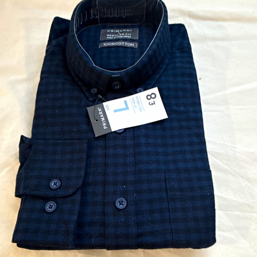 Primark men navy check - primark,