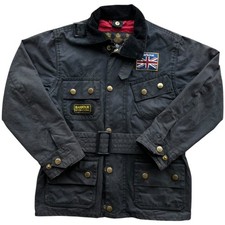 Barbour Kids Union Jack Black