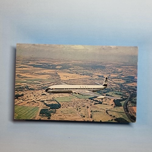 Commercial aircraft postcard - commercial,
