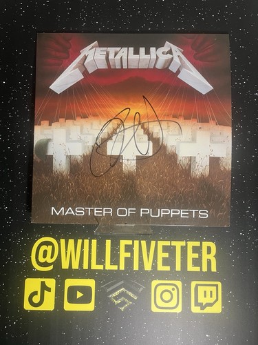 Kirk hammet signed - kirk,