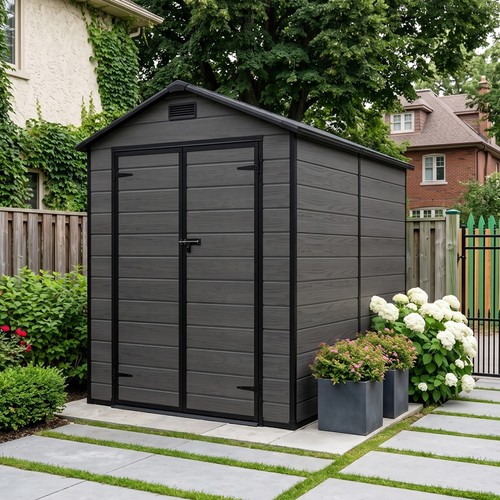 6x8ft garden storage - garden,