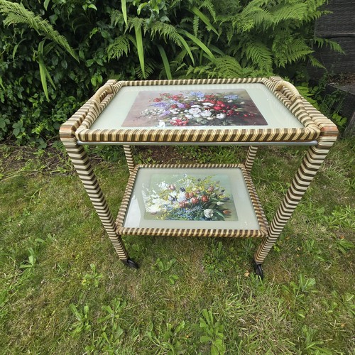 Vintage woven loom - woven, tier