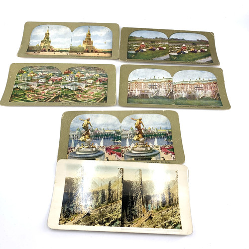 Stereoview stereoptic cards - stereoview,
