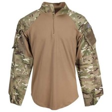 British Army MTP UBACS Shirt Under Body Armour Combat Shirt Coyote - Grade 1