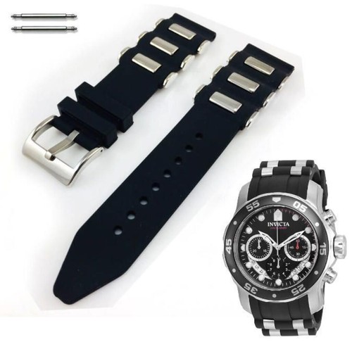 Rubber bullets watch band - rubber,