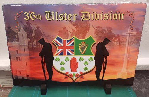 36th ulster division - division, slate