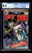 Batman #251 1973 CGC VF 8.0