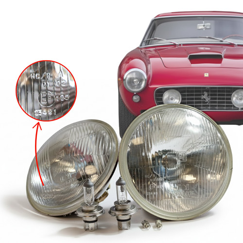 178mm e mark headlight - h4,