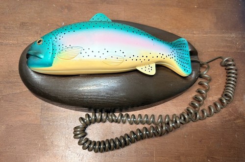 Vtg amtel novelty fish phone - novelty,