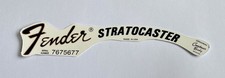 1970’s Fender Stratocaster  U.S. Large Headstock Waterside  Decal