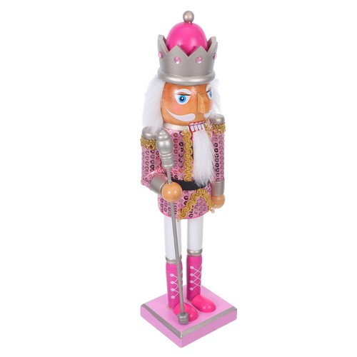 Handcrafted pink wooden - pink,
