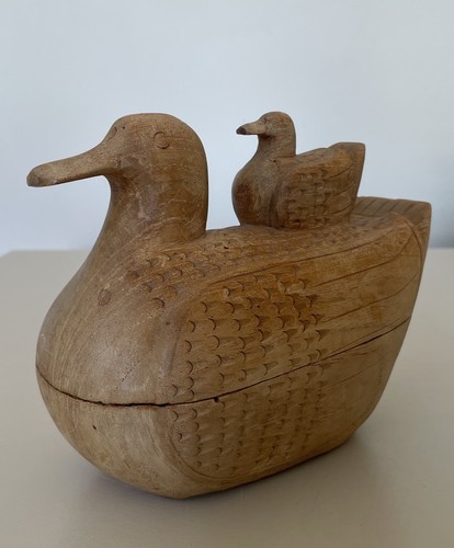 Vintage treen hand - vintage, carved