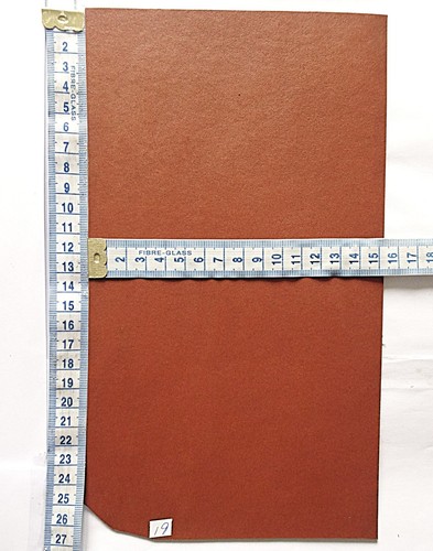 2mm thick saddle - thick, tan