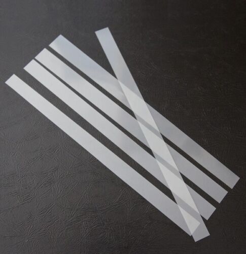Mylar clear straps for - straps,