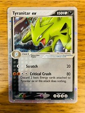 NEAR MINT! Tyranitar ex (17/17) Holo POP Series 1 Promo Pokemon Card! FAST P&P!