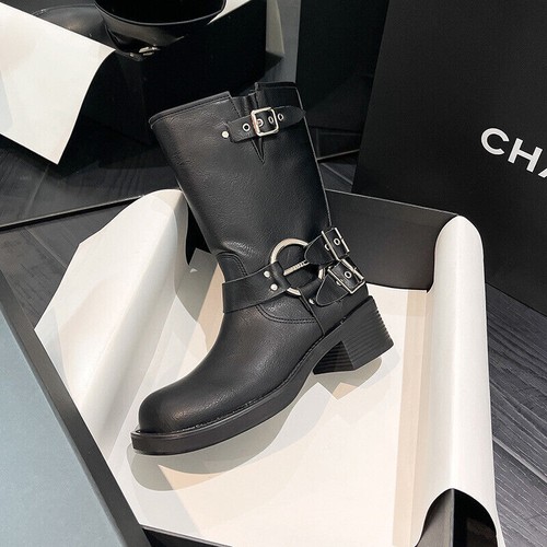 Women real leather - real, mid-calf