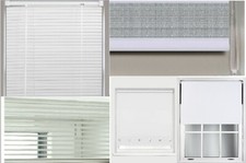 WHITE PVC VENETIAN / FAUXWOOD
